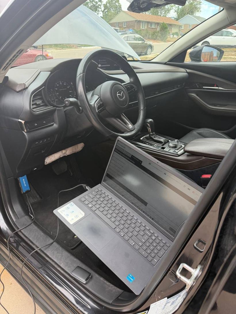 Programming a 2024 Mazda SmartKey using the dealer tool