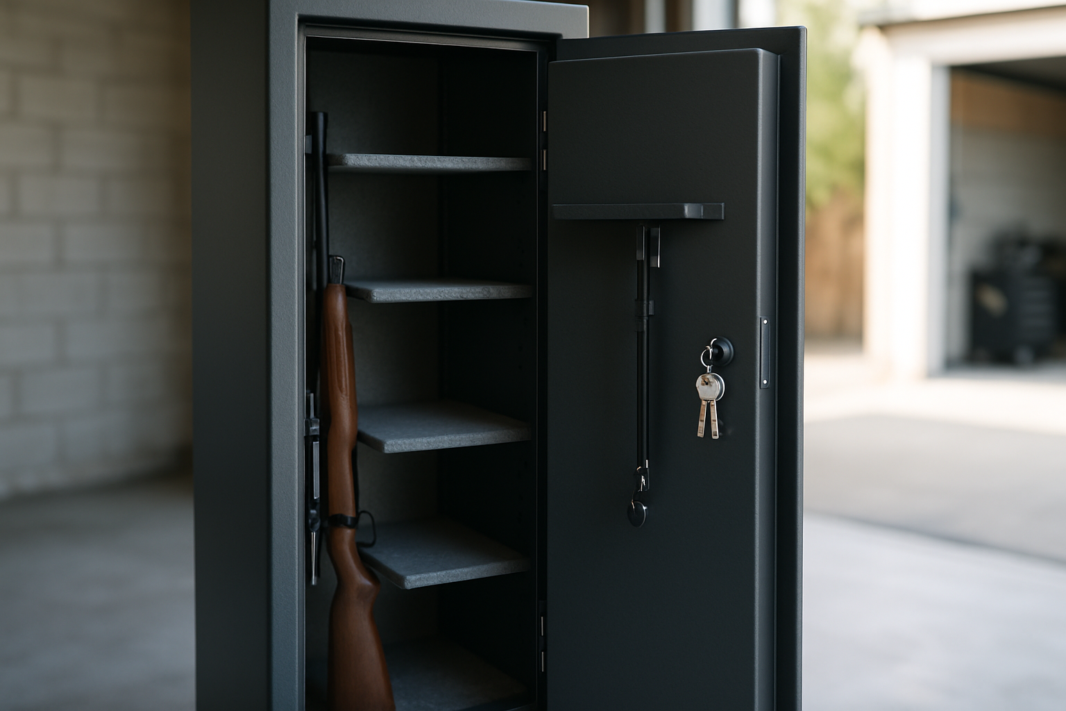 Key-locked safes in Denver