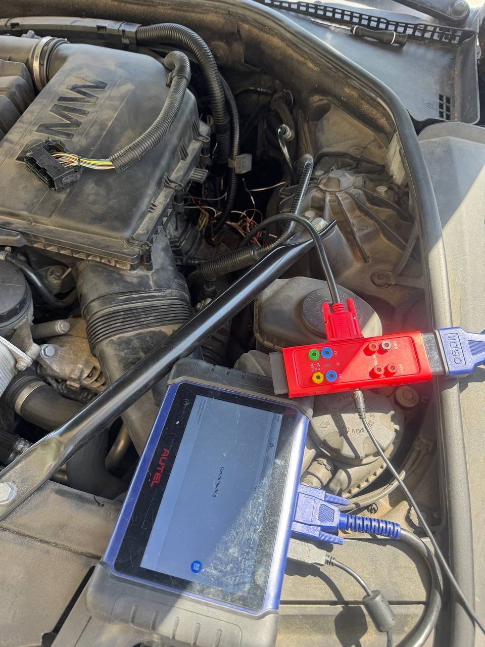 BMW ISN password reading from the DME via the OBD adapter