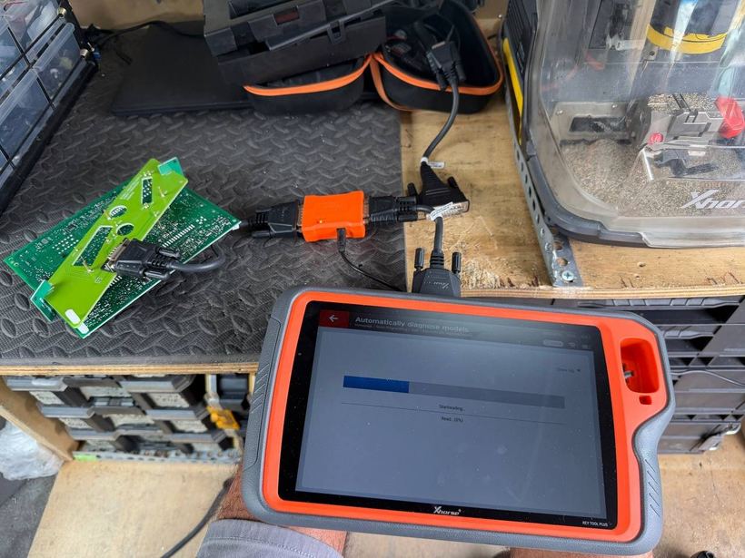 Making a 2016 Audi SmartKey on the bench